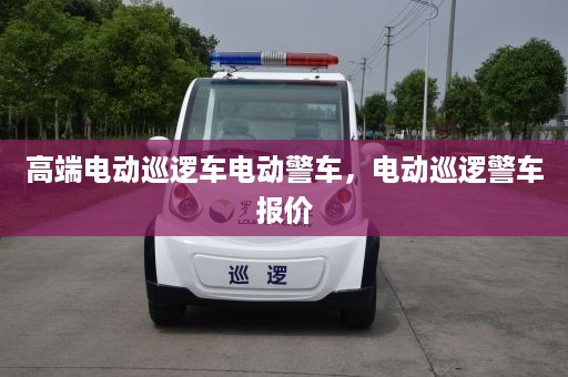 高端电动巡逻车电动警车，电动巡逻警车报价